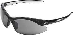Edge DZ116-G2/DZ116 Non-Polarized Safety Glasses, Smoke Lens, Black Frame, Unisex, Polycarbonate Lens, Nylon Frame