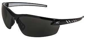 Edge DZ116VS-G2 Safety Glasses, Smoke Lens, Black Frame, Vapor Shield Anti-Fog Lens, Nylon Frame, UV Protection: Yes