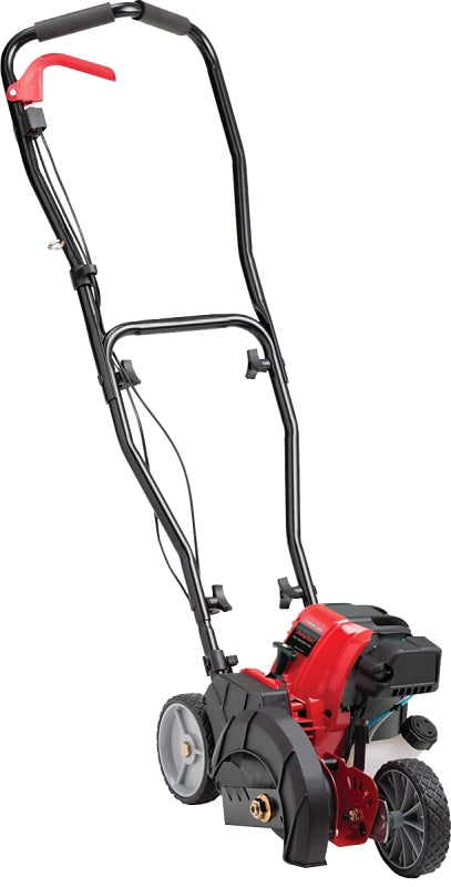 Troy-Bilt 25A-304-766 Lawn Edger, Gas, 29 cc Engine Displacement, 4-Stroke Engine, 2 in D Cutting, Dual-Tipped Blade