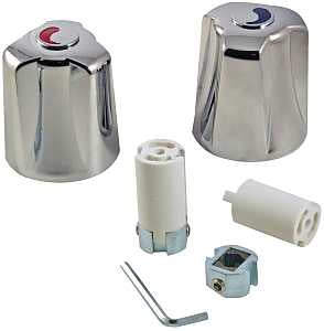 Danco 80019 Faucet Handle, Canopy, Large Windsor, Specifications: 2-1/4 in OD, Dimensions: 2.6 in L