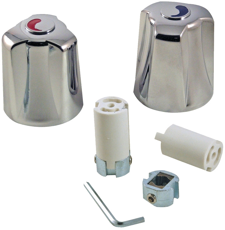 Danco 80019 Faucet Handle, Canopy, Large Windsor, Specifications: 2-1/4 in OD, Dimensions: 2.6 in L