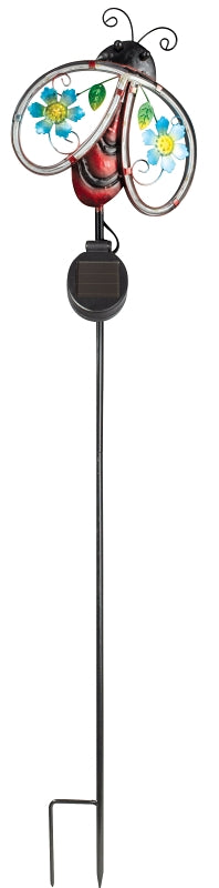 Boston Harbor 26528 Solar Stick Light, Ni-Mh Battery, AAA Battery, 20-Lamp, LED Lamp, Metal/Plastic Fixture, Pack of 9