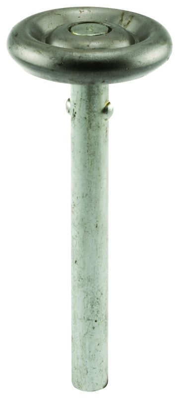Prime-Line GD 52110 Door Roller, 1-7/8 in Dia Roller, 3/8 in W Roller, Steel, Silver, 1-Roller