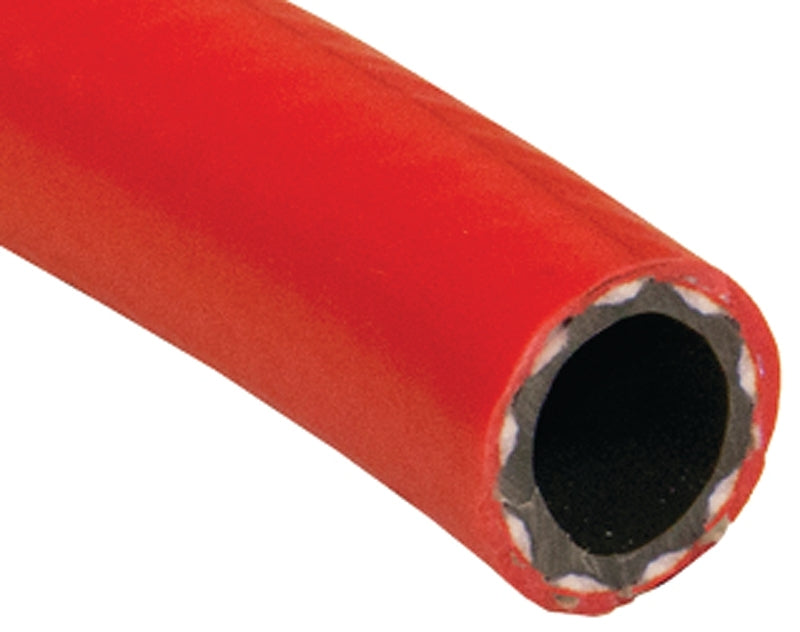 Abbott Rubber T18 Series T18004003 Air/Water Hose, 1/2 in, PVC, Red, 50 ft L