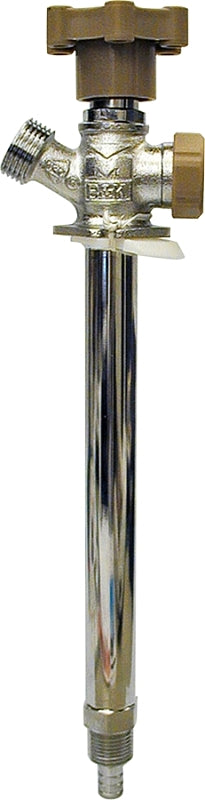 B & K ProLine Series 104-849HC Anti-Siphon Sillcock Valve, 1/2 x 3/4 in Connection, PEX x MHT, 125 psi Pressure