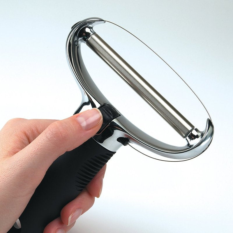 Good Grips 1071567V3 Cheese Slicer, Zinc Blade, Dishwasher Safe: Yes