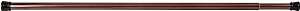 Simple Spaces SD-SR41-VB Shower Curtain Rod, 7-1/2 lb, 41 to 76 in L Adjustable, 1 in Dia Rod, Steel, Venetian Bronze