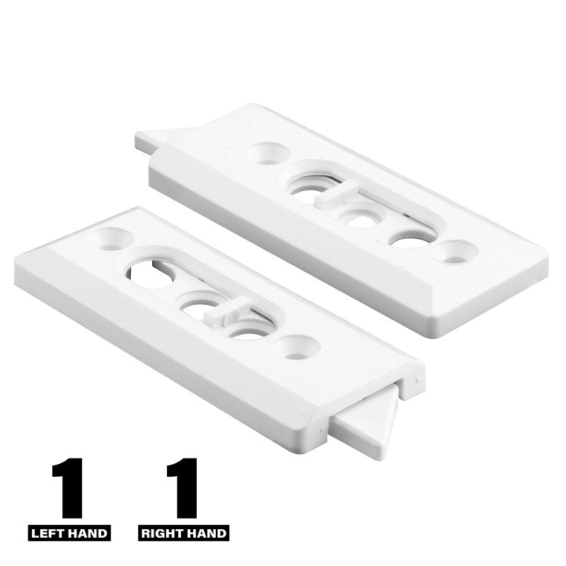 Prime-Line F 2728 Tilt Latch, Plastic, White, 2/PK