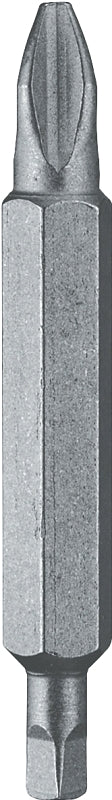 DEWALT DW2215 Screwdriver Bit, 3-Piece, Double-Ended, Steel, Zinc Phosphate