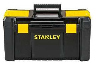 STANLEY Essential Series STST19331 Tool Box, 981.3 cu-in, Polypropylene, Black