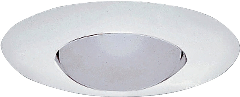 Halo 301P Open Recessed Trim, 7-1/4 in Dia Recessed Can, White
