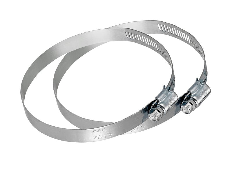 Lambro 2841 Worm Gear Clamp, 4 in Duct, Clamping Range: 3-9/16 to 4-1/2 in, Steel