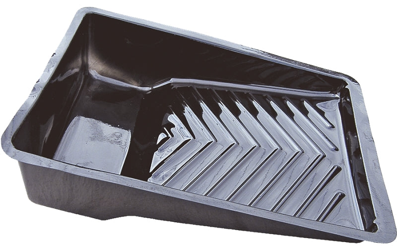Leaktite-IPL Plastics 1044681 Paint Tray Liner, 3 qt Capacity, Plastic, Black, Pack of 50