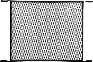 M-D 33381 Door Grill, 20.38 in W, 34-1/4 in H, Aluminum, Bronze