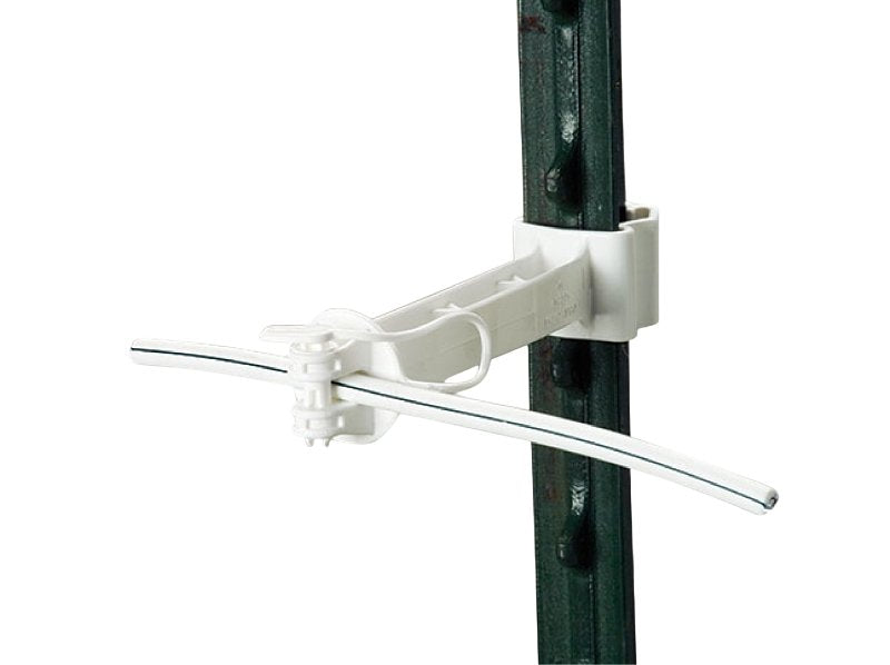 Gallagher G650134 T-Post Offset Insulator, White