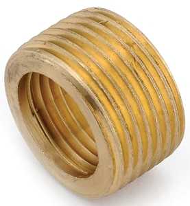Anderson Metals 736140-0806 Reducing Face Pipe Bushing, 1/2 x 3/8 in, Male x Female