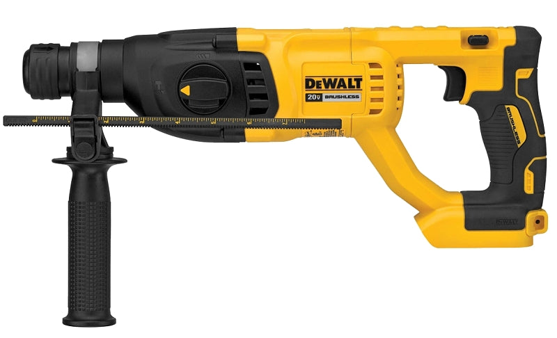 DEWALT DCH133B Rotary Hammer, Tool Only, 20 V, 1 in Chuck, SDS-Plus Chuck, 0 to 5550 bpm, 0 to 1500 rpm Speed