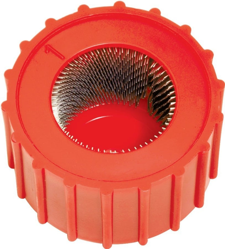 Oatey 31346 Cleaning Brush, For: 3/4 in Copper or Plastic Pipes, Steel Bristle, Polystyrene Handle