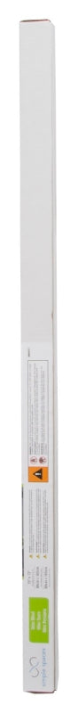 Simple Spaces PVCMB-19A Blind, 72 in L, 35 in W, Vinyl, White