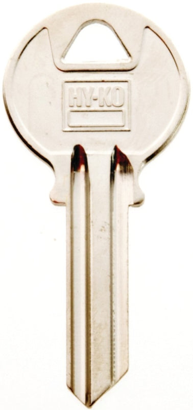 Hy-Ko 11050Y1 Key Blank, Brass, Nickel, For: Yale Cabinet, House Locks and Padlocks, Y1 Key Number, Pack of 50