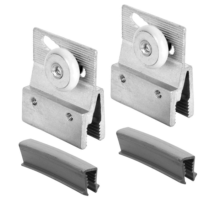 Prime-Line M 6145 Top Bracket Roller Assembly, Aluminum, For: Frameless Shower Doors