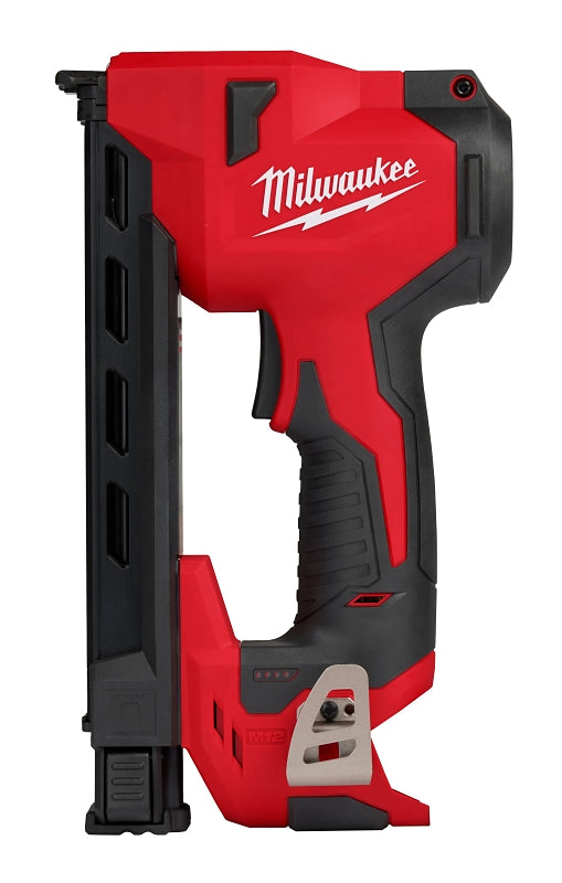Milwaukee M12 2448-20 Cable Stapler, Tool Only, 12 V, 2 Ah, 3/4 in W Crown, Medium Crown Staple, 45 Magazine