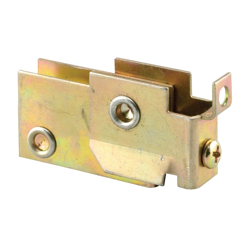 Prime-Line N 6625 Door Roller, 1-1/4 in Dia Roller, 5/16 in W Roller, Steel, Bottom Mounting