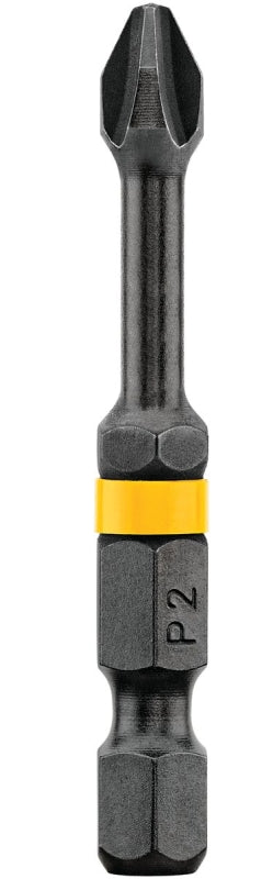 DeWALT DWA2PH2IR Insert Bit, #2 Drive, Phillips Drive, 1/4 in Shank, Hex Shank, 2 in L, S2 Modified Steel