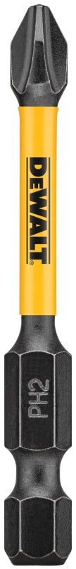 DeWALT DWA2PH2IR5 Insert Bit, #2 Drive, Phillips Drive, 1/4 in Shank, Hex Shank, 2 in L, S2 Modified Steel