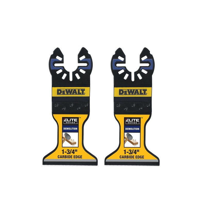 DEWALT ELITE Series DWA4253-2 Oscillating Demo Blade, 1-3/4 in, Carbide