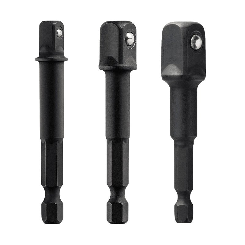DEWALT ELITE Series DWAFADPTFT3 Socket Adapter Set, 3-Piece, HCS