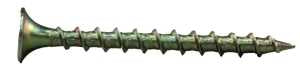 ProFIT 0333158G Screw, #9 Thread, 2-1/2 in L, Coarse Thread, Bugle Head, Star Drive, Sharp Point, Steel, Yellow Zinc