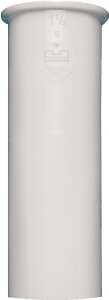 Plumb Pak PP10-4W Sink Tailpiece, 1-1/2 in, 4 in L, Direct, PVC, White