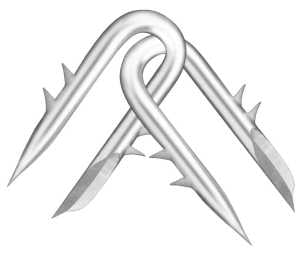 Rangemaster 7478 Series Fence Lock Staple, 1-1/4 in L, Galvanized, 8 ga