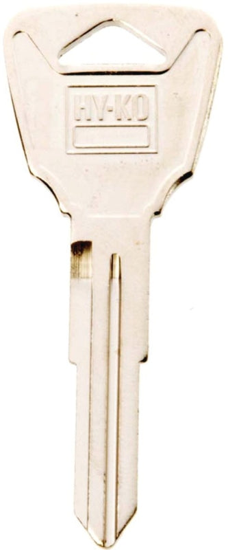 Hy-Ko 11010HD96 Automotive Key Blank, Brass, Nickel, For: Honda Vehicle Locks, HD96 Key Number, Pack of 10