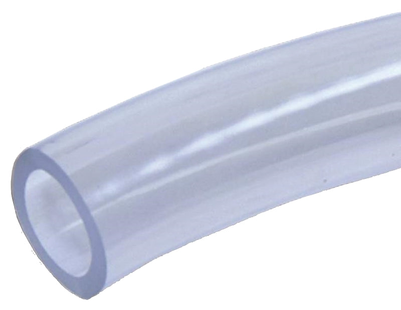 Abbott Rubber T10 Series T10004001 Tubing, 1/8 in, PVC, Clear, 100 ft L