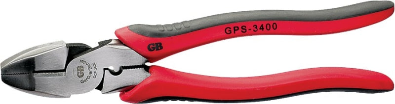 Gardner Bender GCP-3400 Pliers and Crimping Tool, 9-1/2 in OAL, Gripper Handle