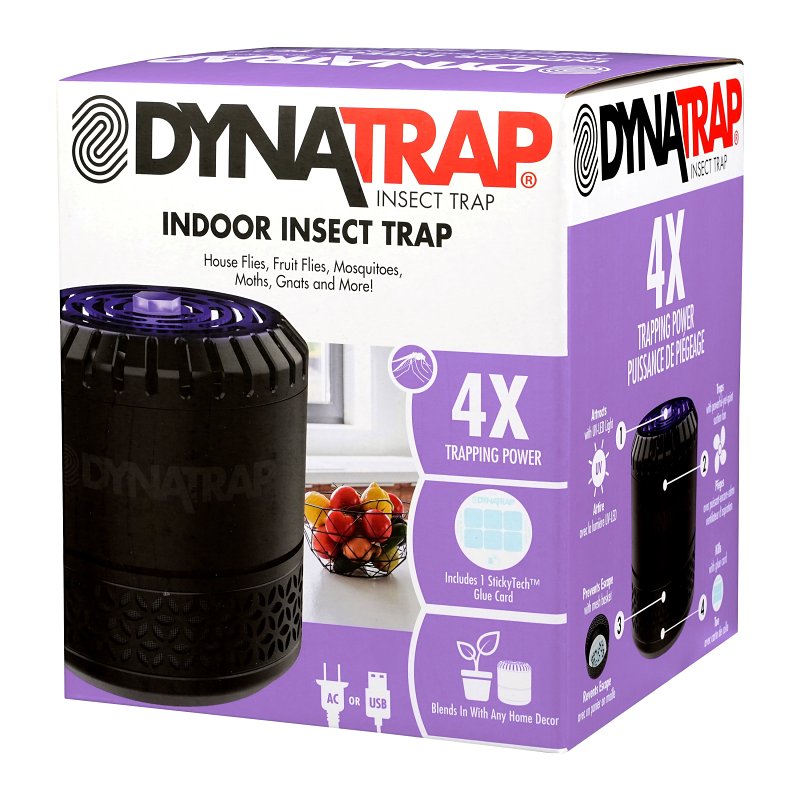 Dynatrap DT152 Indoor Insect Trap, Black
