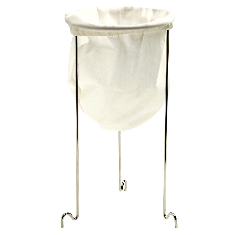 Norpro 614 Jelly Strainer with Reusable Bag, Cotton/Steel, 6-1/2 in Dia
