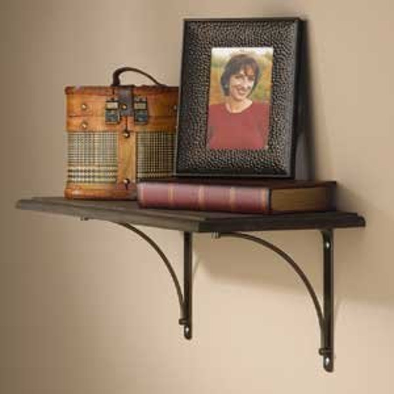 Knape & Vogt 200 Series 200MSN8 Shelf Bracket, 50 lb, 7-3/4 in L, 7-3/4 in H, Steel, Satin Nickel