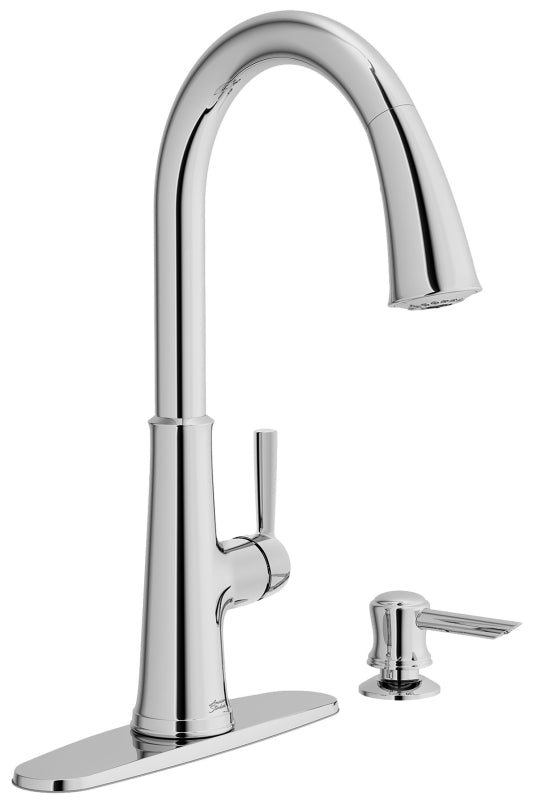 American Standard Maven Series 9319300.002 Pull-Down Kitchen Faucet with Soap Dispenser, 1.8 gpm, 1-Faucet Handle