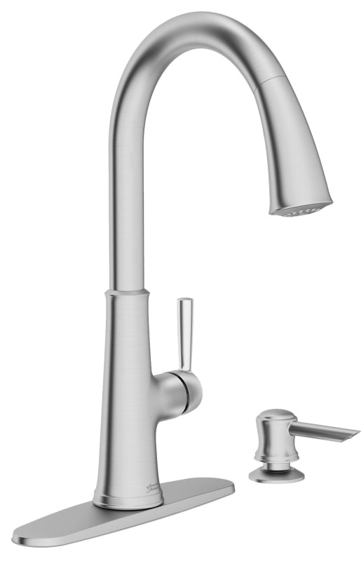 American Standard Maven Series 9319300.075 Pull-Down Kitchen Faucet with Soap Dispenser, 1.8 gpm, 1-Faucet Handle