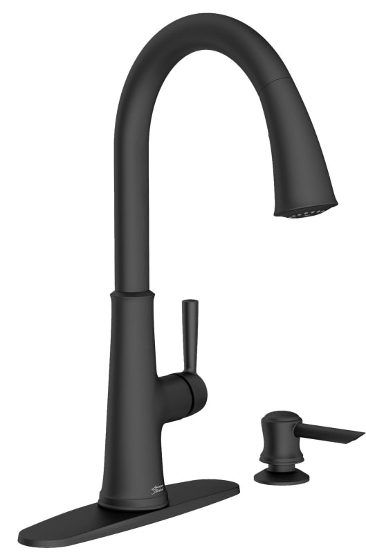 American Standard Maven Series 9319300.243 Pull-Down Kitchen Faucet with Soap Dispenser, 1.8 gpm, 1-Faucet Handle
