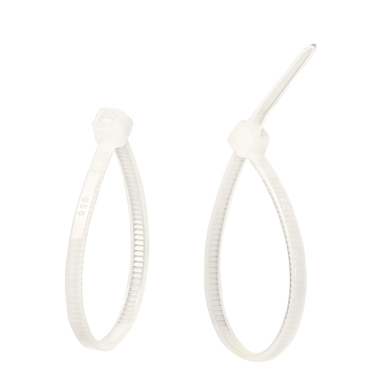 Gardner Bender 46-104 Cable Tie, 6/6 Nylon, Natural, 4 in L, 100/PK