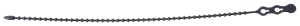 Gardner Bender 46-12BEADBK Cable Tie, Resin, Black, 12 in L, 70 lb Tensile Strength