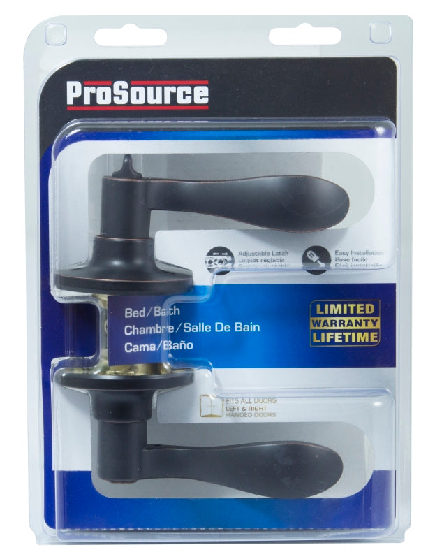 ProSource LYEX01V-PS Privacy Lever, Zinc, Reversible Hand, 3 Grade