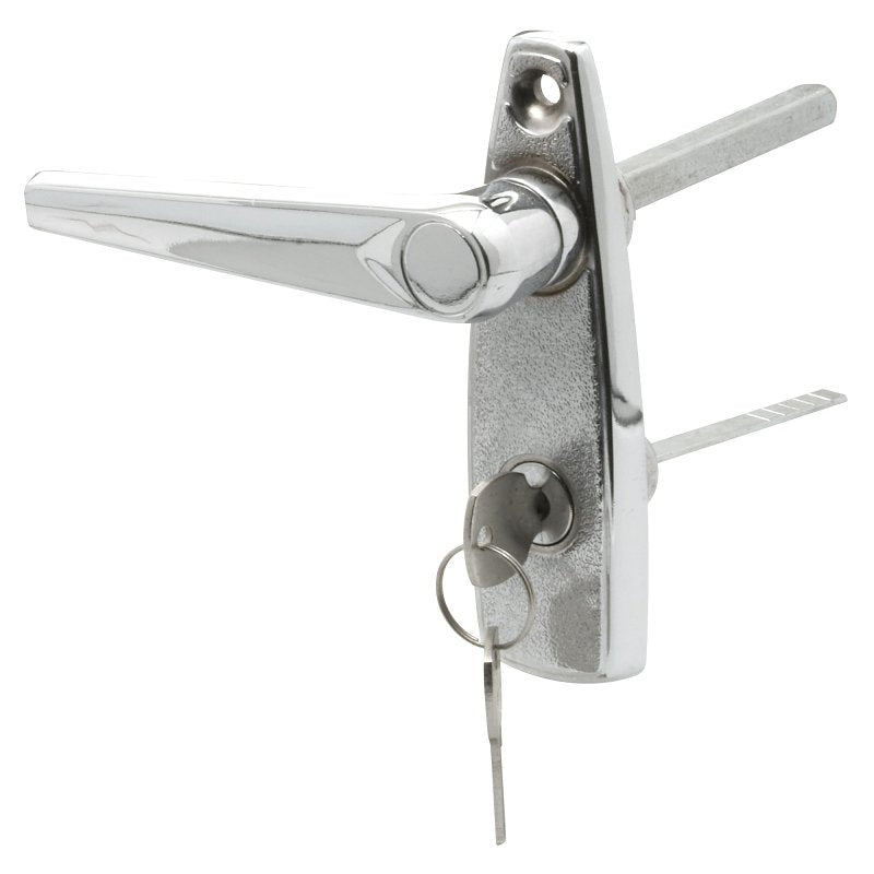 Prime-Line GD 52147 L-Handle and Locking Unit, 5/16 in L Shaft, Chrome