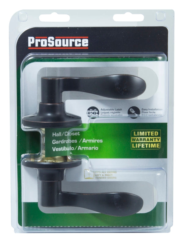 ProSource LYEX03V-PS Passage Lever, Zinc, Reversible Hand, 3 Grade