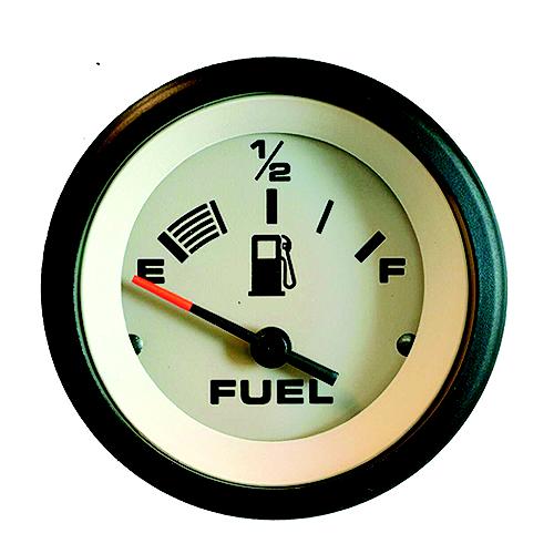 Sierra 59707P Sahara Series 2″ Black & Tan Fuel Gauge & Requires ″F″ Sender Code