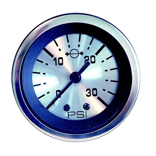 Sierra 63481P Sterling Series 2″ Stainless Steel 30 PSI Dial Range Water Pressure Gauge with Fittings & 20' Tubing with ″WP″ Sender Code